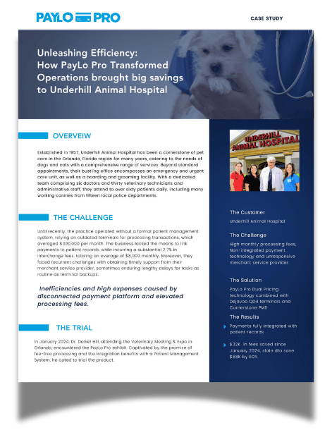 Case Study - Underhill Animal Hospital
